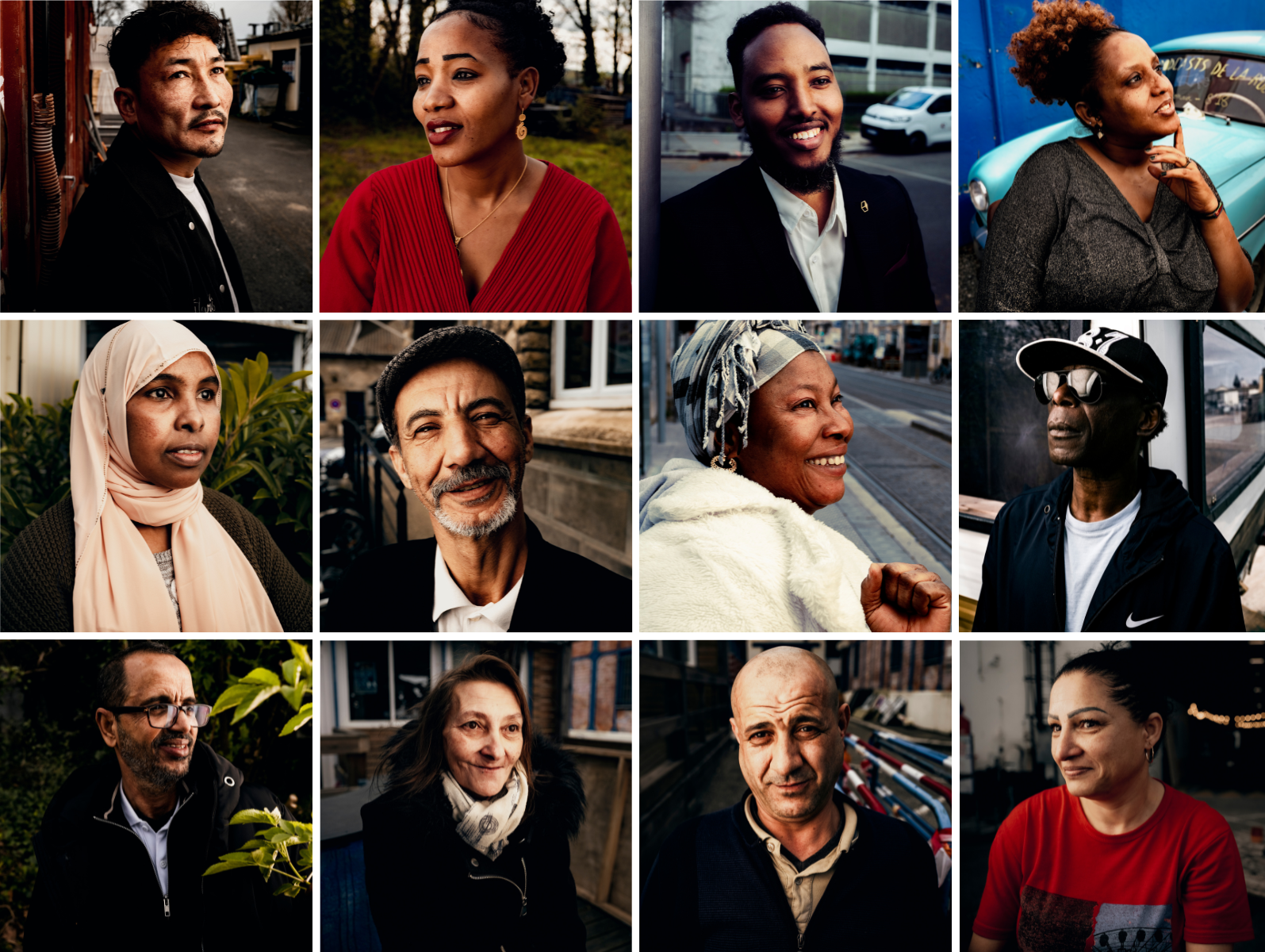 Portraits de femmes et d’hommes salariés à la Régie de Quartier Habiter Bacalan, acteur de l’insertion, du lien social et de l’économie sociale et solidaire à Bordeaux