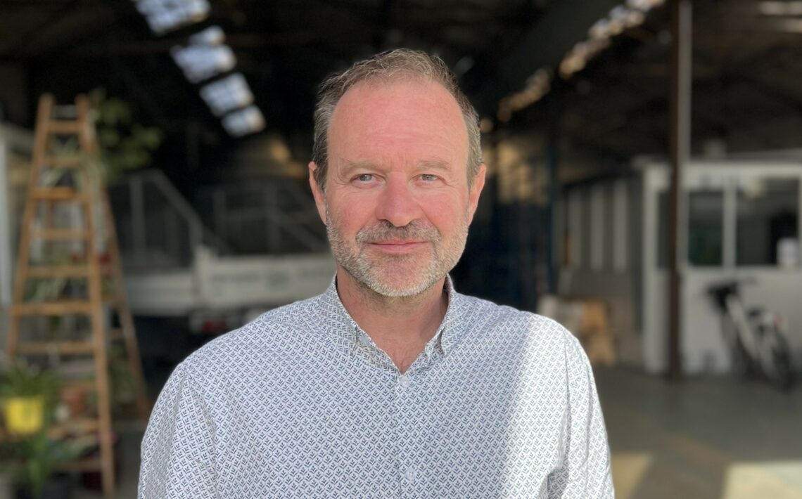 Christophe GUERIN, directeur de la Régie de Quartier Habiter Bacalan à Bordeaux